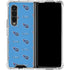 NFL Tennessee Titans Blitz Series Galaxy Z Fold4 5G Clear Case
