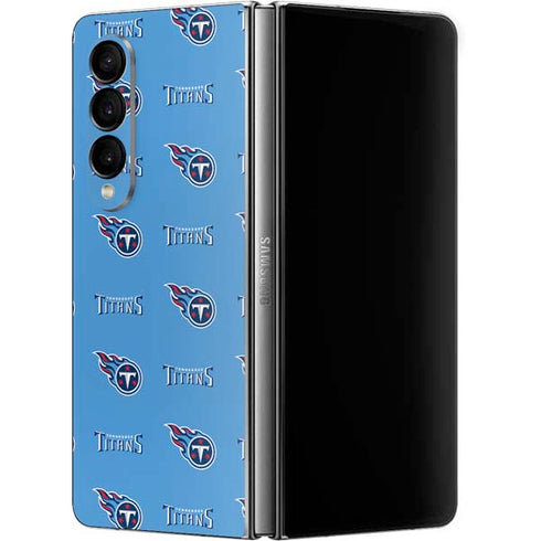 NFL Tennessee Titans Blitz Series Galaxy Z Fold4 5G Skin