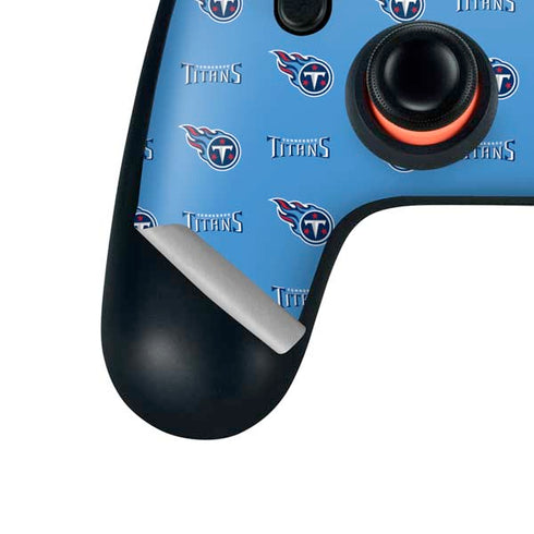 NFL Tennessee Titans Blitz Series Google Stadia Controller Skin