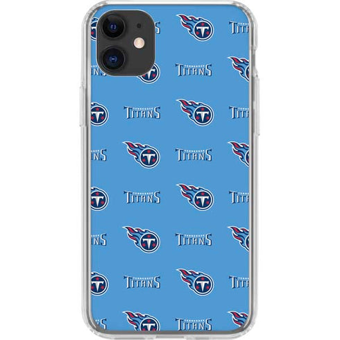 NFL Tennessee Titans Blitz Series iPhone 11 Clear Case