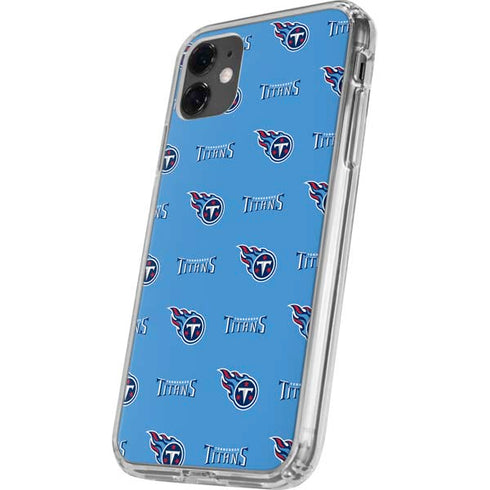 NFL Tennessee Titans Blitz Series iPhone 11 Clear Case