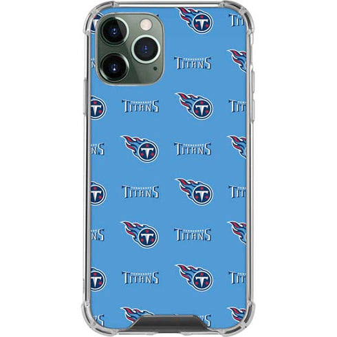 NFL Tennessee Titans Blitz Series iPhone 11 Pro Max Clear Case