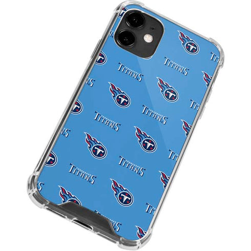 NFL Tennessee Titans Blitz Series iPhone 12 Clear Case