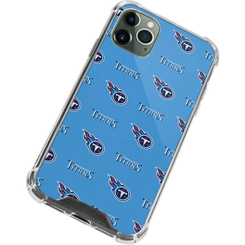 NFL Tennessee Titans Blitz Series iPhone 12 Pro Clear Case