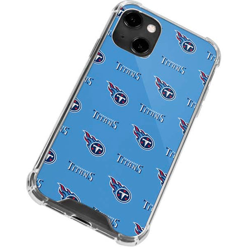 NFL Tennessee Titans Blitz Series iPhone 14 Clear Case