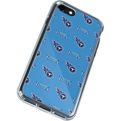 NFL Tennessee Titans Blitz Series iPhone SE (2nd & 3rd Gen) Clear Case