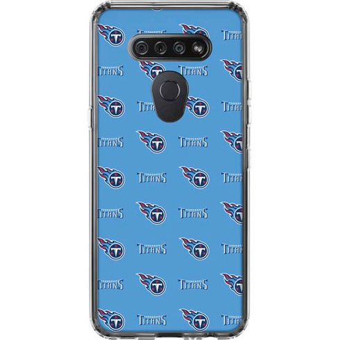 NFL Tennessee Titans Blitz Series LG K51/Q51 Clear Case