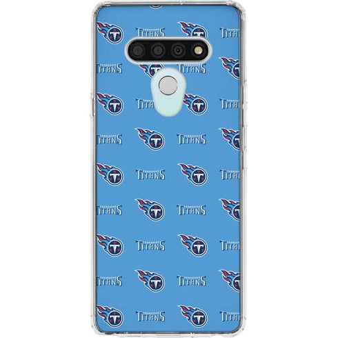 NFL Tennessee Titans Blitz Series LG Stylo 6 Clear Case