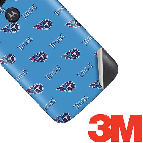 NFL Tennessee Titans Blitz Series Moto E5 Play Skin