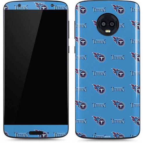 NFL Tennessee Titans Blitz Series Moto G6 Skin