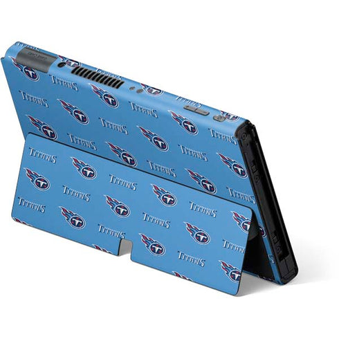 NFL Tennessee Titans Blitz Series Nintendo Switch OLED (2021) Skin