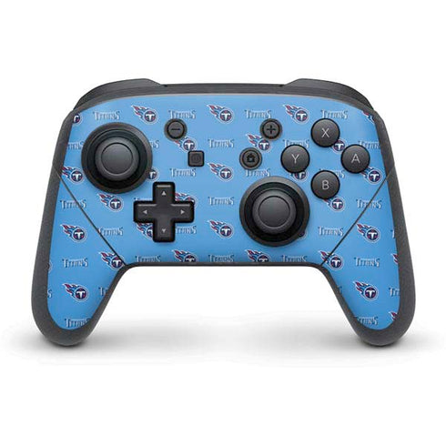 NFL Tennessee Titans Blitz Series Nintendo Switch Pro Controller Skin