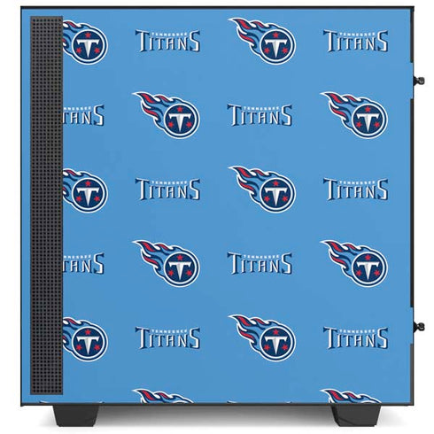 NFL Tennessee Titans Blitz Series NZXT H510 Compact ATX Mid-Tower Case Skin