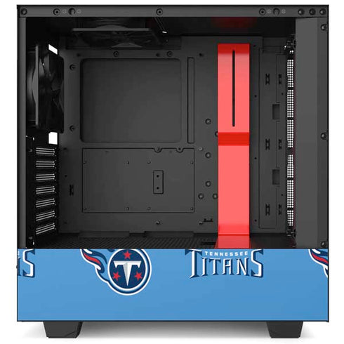 NFL Tennessee Titans Blitz Series NZXT H510 Compact ATX Mid-Tower Case Skin