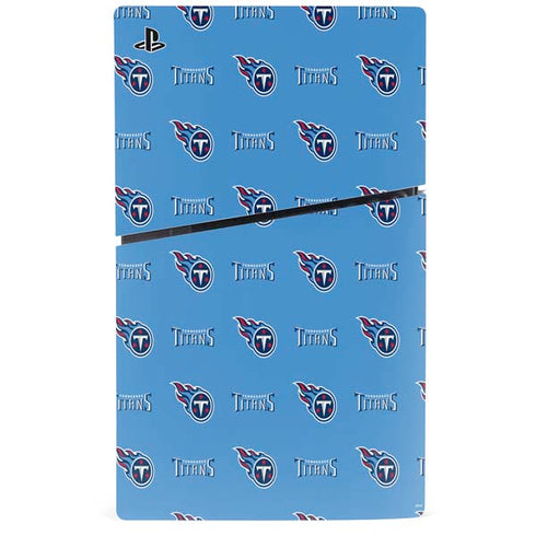 NFL Tennessee Titans Blitz Series PS5 Slim Disk Bundle Skin