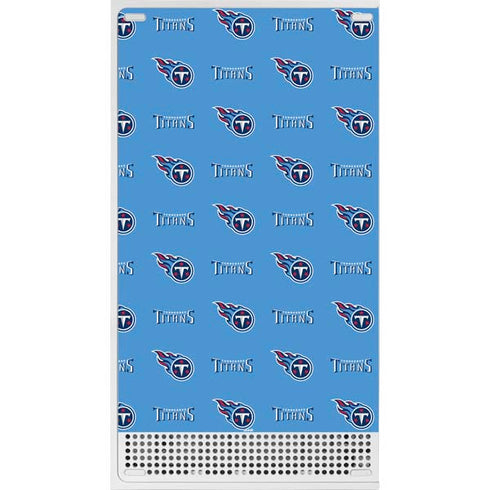 NFL Tennessee Titans Blitz Series Xbox Series S Console Skin