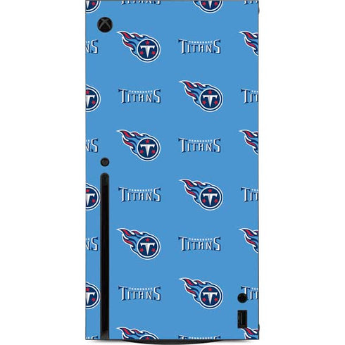 NFL Tennessee Titans Blitz Series Xbox Series X Console Skin