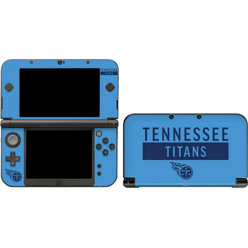 NFL Tennessee Titans Blue Performance Series 3DS XL 2015 Skin