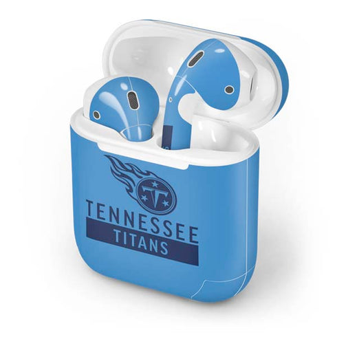 NFL Tennessee Titans Blue Performance Series Apple AirPods Skin