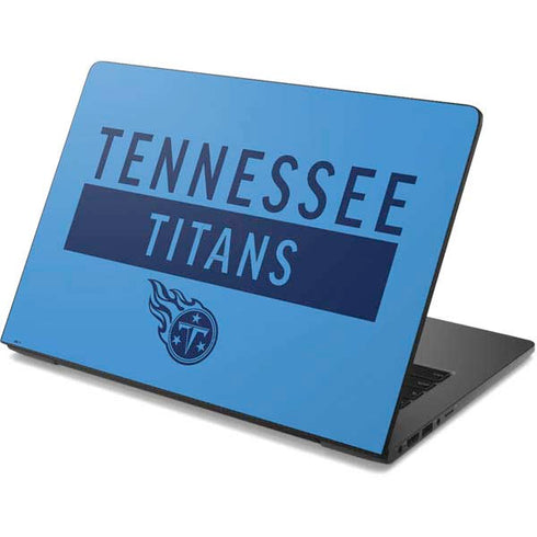NFL Tennessee Titans Blue Performance Series Dell Chromebook Skin