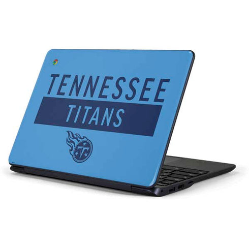 NFL Tennessee Titans Blue Performance Series Samsung Chromebook Skin