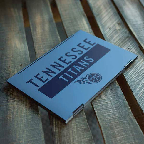 NFL Tennessee Titans Blue Performance Series HP Envy Skin
