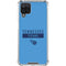 NFL Tennessee Titans Blue Performance Series Galaxy A12 Clear Case