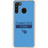 NFL Tennessee Titans Blue Performance Series Galaxy A21 Clear Case