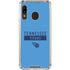 NFL Tennessee Titans Blue Performance Series Galaxy A30 Clear Case