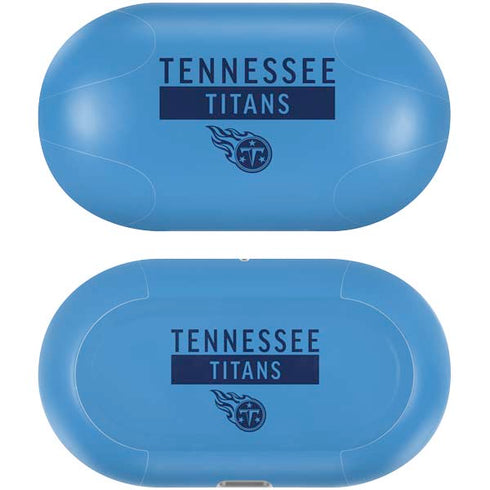 NFL Tennessee Titans Blue Performance Series Galaxy Buds Plus Skin