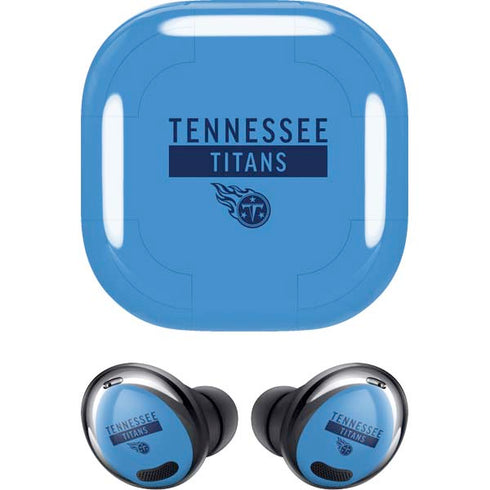 NFL Tennessee Titans Blue Performance Series Galaxy Buds Pro Skin