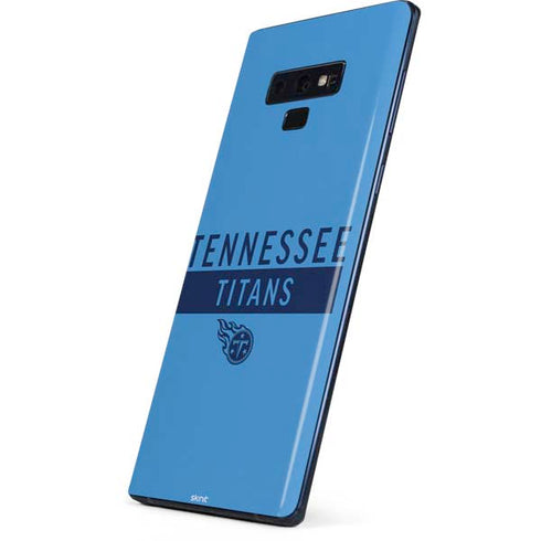 NFL Tennessee Titans Blue Performance Series Galaxy Note 9 Skin