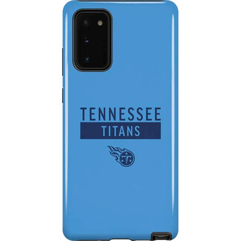NFL Tennessee Titans Blue Performance Series Galaxy Note20 5G Pro Case