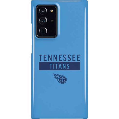 NFL Tennessee Titans Blue Performance Series Galaxy Note20 Ultra 5G Lite Case