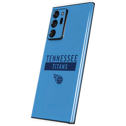 NFL Tennessee Titans Blue Performance Series Galaxy Note20 Ultra 5G Skin