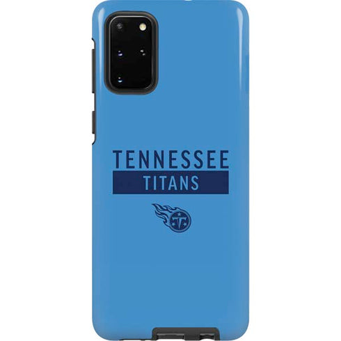 NFL Tennessee Titans Blue Performance Series Galaxy S20 Plus Pro Case