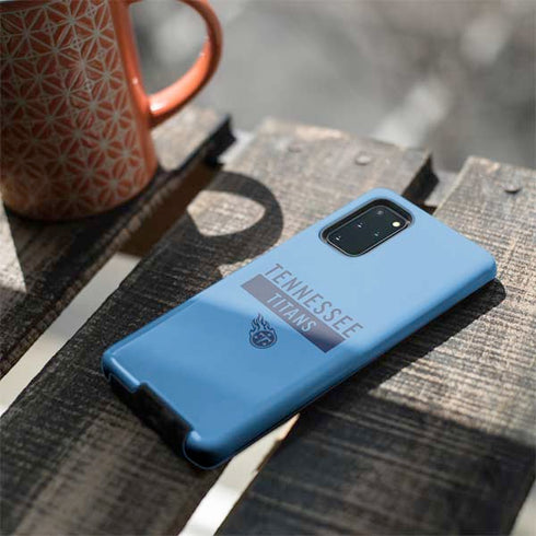 NFL Tennessee Titans Blue Performance Series Galaxy S20 Plus Pro Case