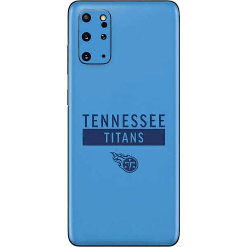 NFL Tennessee Titans Blue Performance Series Galaxy S20 Plus Skin
