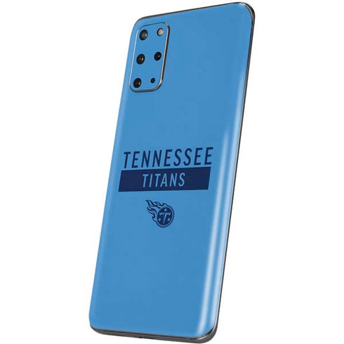 NFL Tennessee Titans Blue Performance Series Galaxy S20 Plus Skin