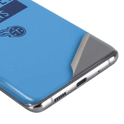 NFL Tennessee Titans Blue Performance Series Galaxy S20 Plus Skin