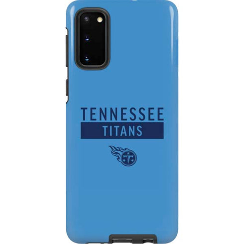 NFL Tennessee Titans Blue Performance Series Galaxy S20 Pro Case
