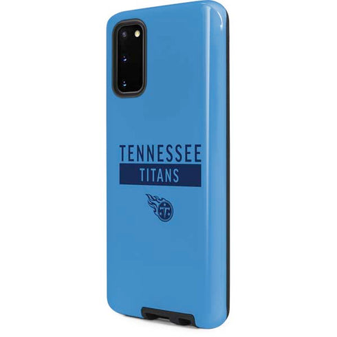 NFL Tennessee Titans Blue Performance Series Galaxy S20 Pro Case