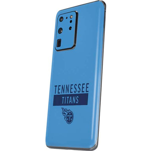 NFL Tennessee Titans Blue Performance Series Galaxy S20 Ultra 5G Skin