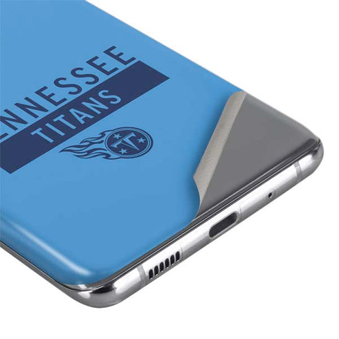 NFL Tennessee Titans Blue Performance Series Galaxy S20 Ultra 5G Skin