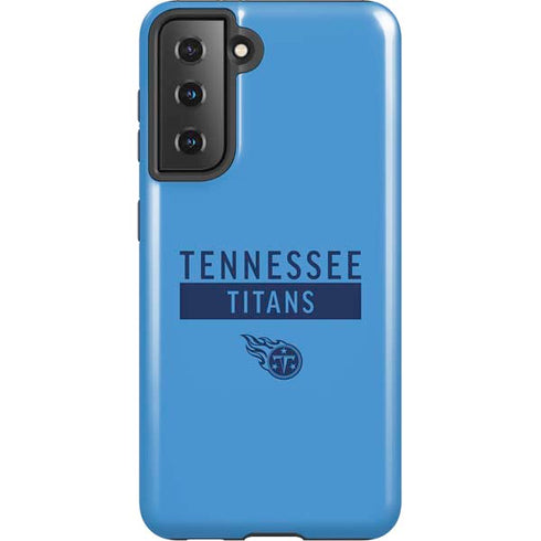 NFL Tennessee Titans Blue Performance Series Galaxy S21 5G Pro Case
