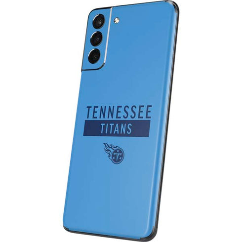 NFL Tennessee Titans Blue Performance Series Galaxy S21 5G Skin