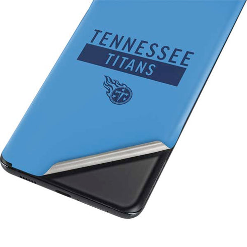 NFL Tennessee Titans Blue Performance Series Galaxy S21 5G Skin