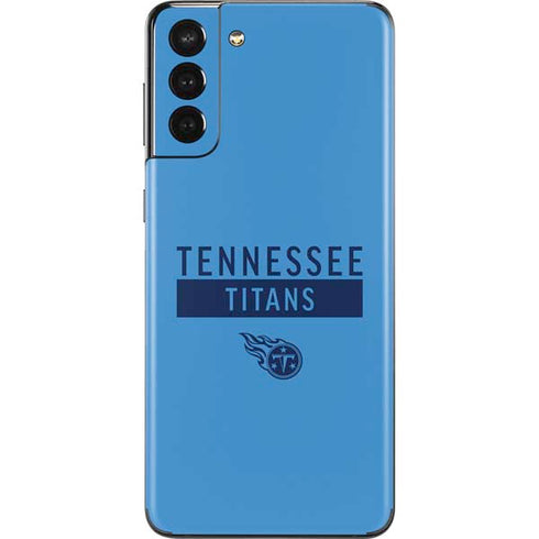 NFL Tennessee Titans Blue Performance Series Galaxy S21 Plus 5G Skin