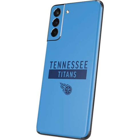 NFL Tennessee Titans Blue Performance Series Galaxy S21 Plus 5G Skin