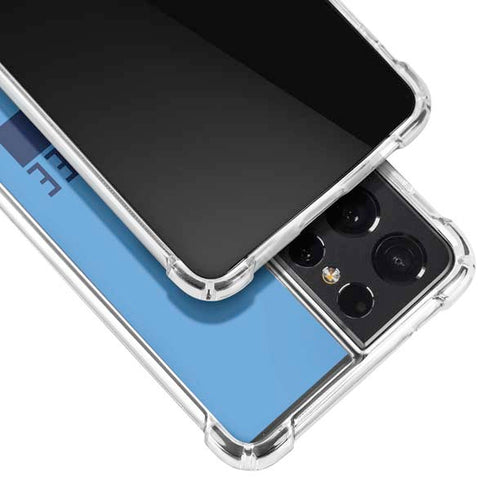 NFL Tennessee Titans Blue Performance Series Galaxy S21 Ultra 5G Clear Case
